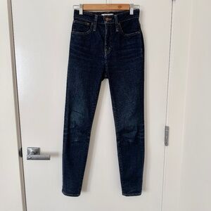 Madewell Curvy High Rise Skinny Jean 25